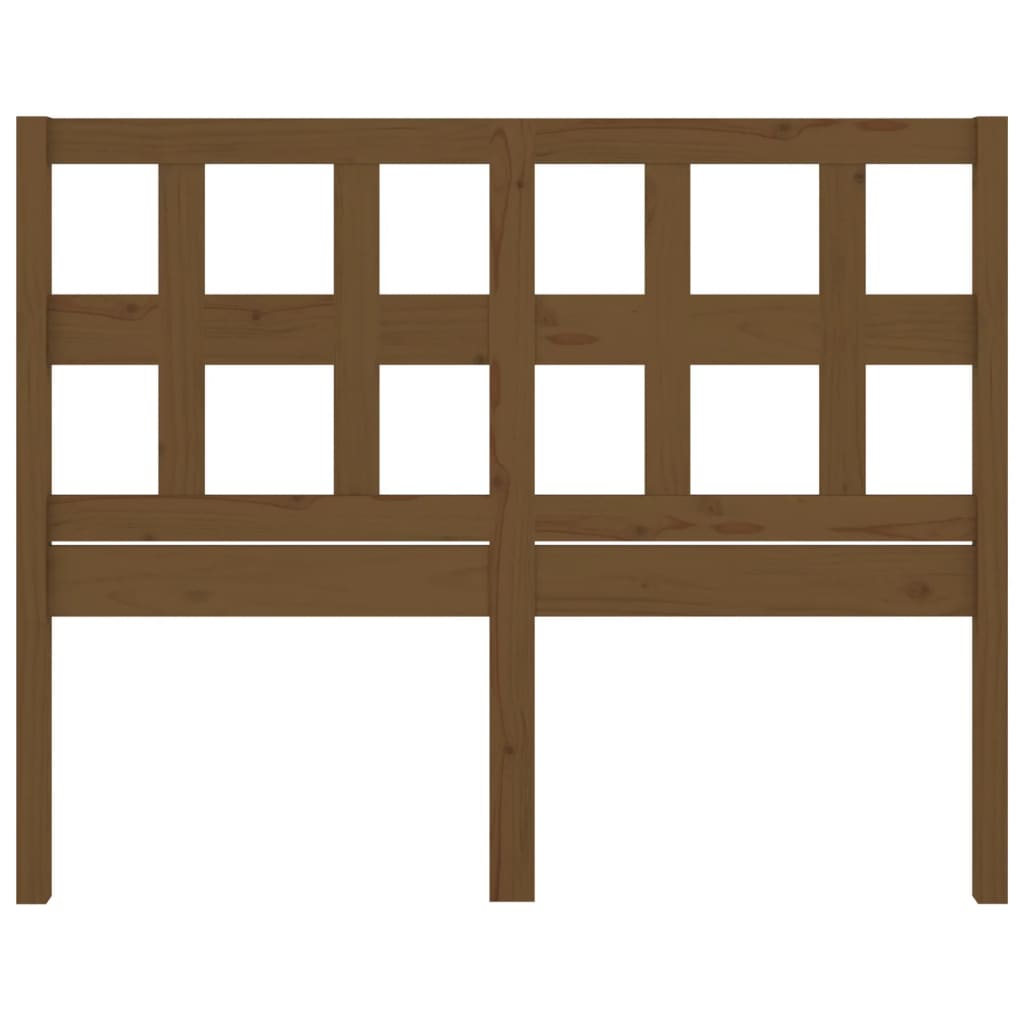 Sengegavl honningbrun 205,5x4x100 cm heltre furu
