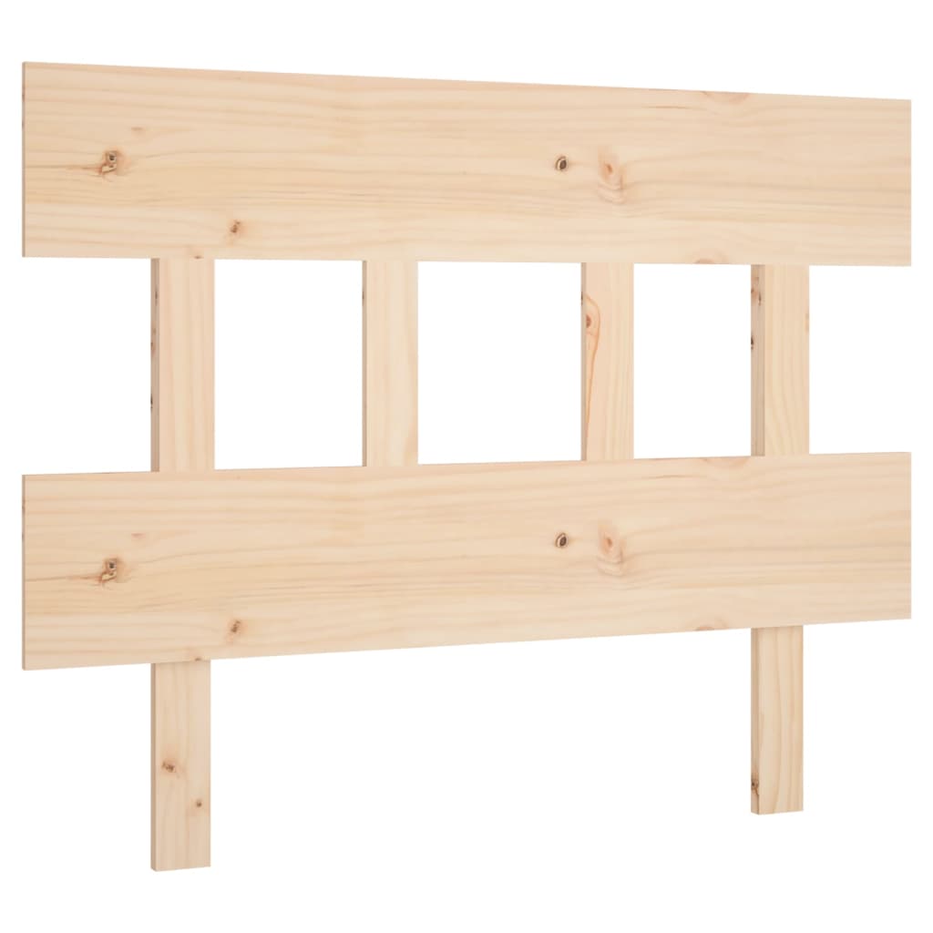 Sengegavl 93,5x3x81 cm heltre furu
