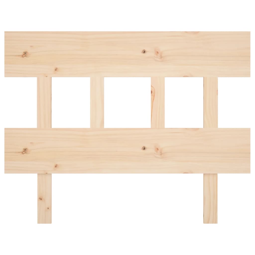Sengegavl 93,5x3x81 cm heltre furu