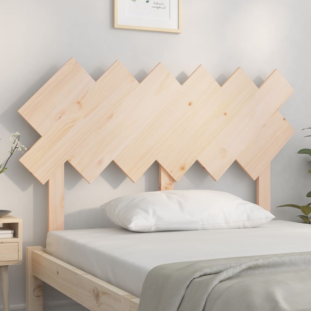 Sengegavl 122,5x3x80,5 cm heltre furu