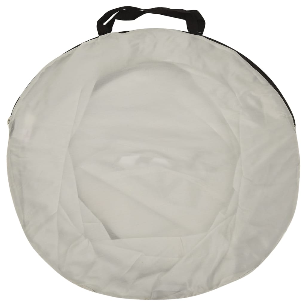 Leketelt for barn elefant med 250 baller grå 174x86x101 cm