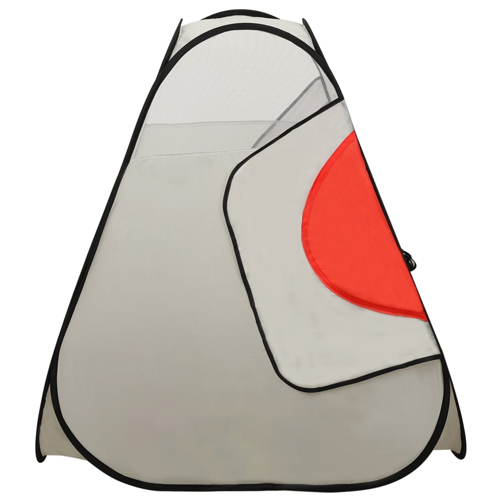 Leketelt for barn elefant med 250 baller grå 174x86x101 cm