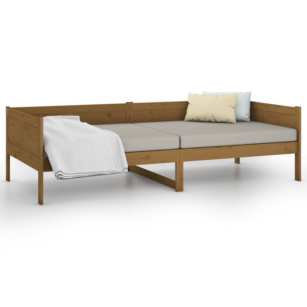 Dagseng honningbrun heltre furu 90x190 cm