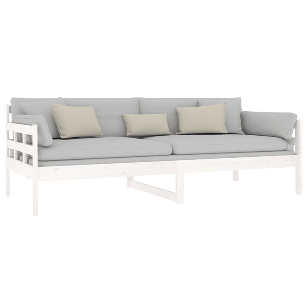 Dagseng hvit heltre furu 90x200 cm