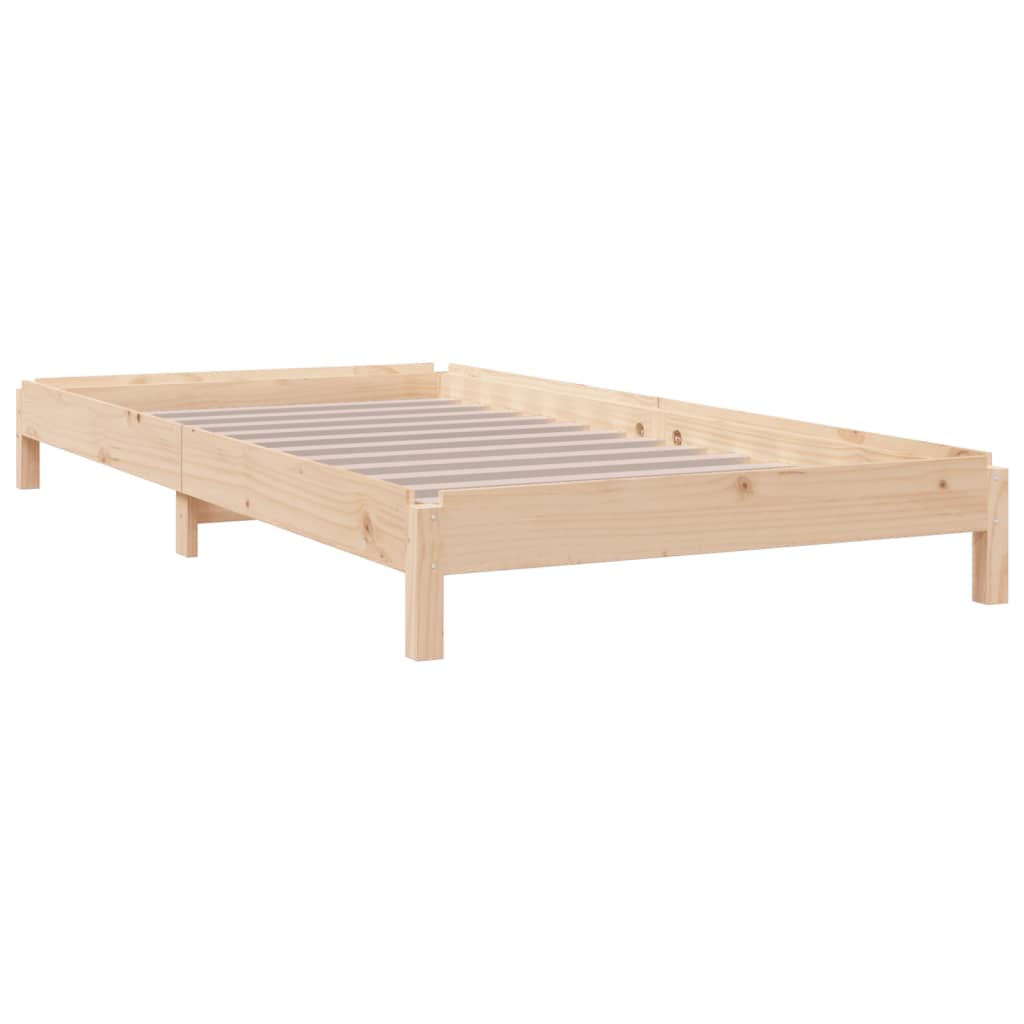 Stableseng 90x190 cm heltre furu