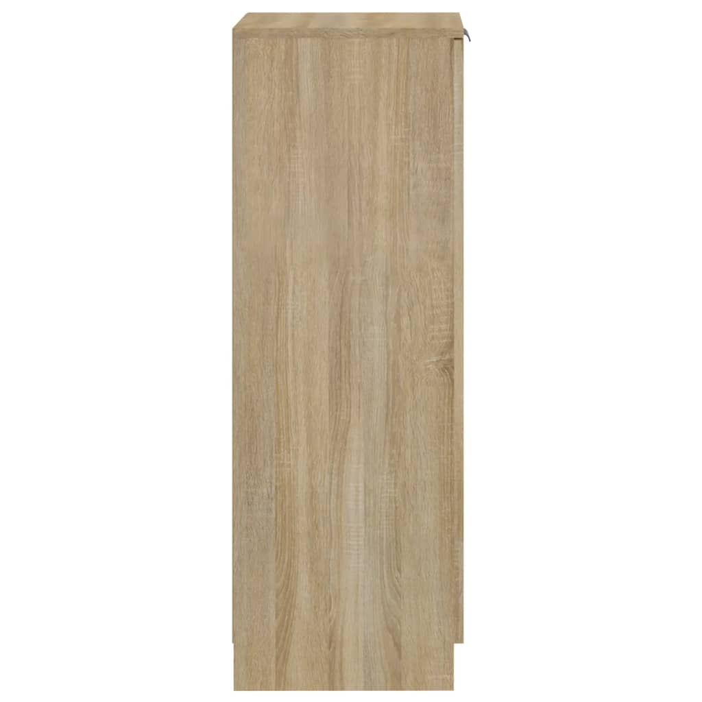 Skoskap sonoma eik 30x35x100 cm konstruert tre