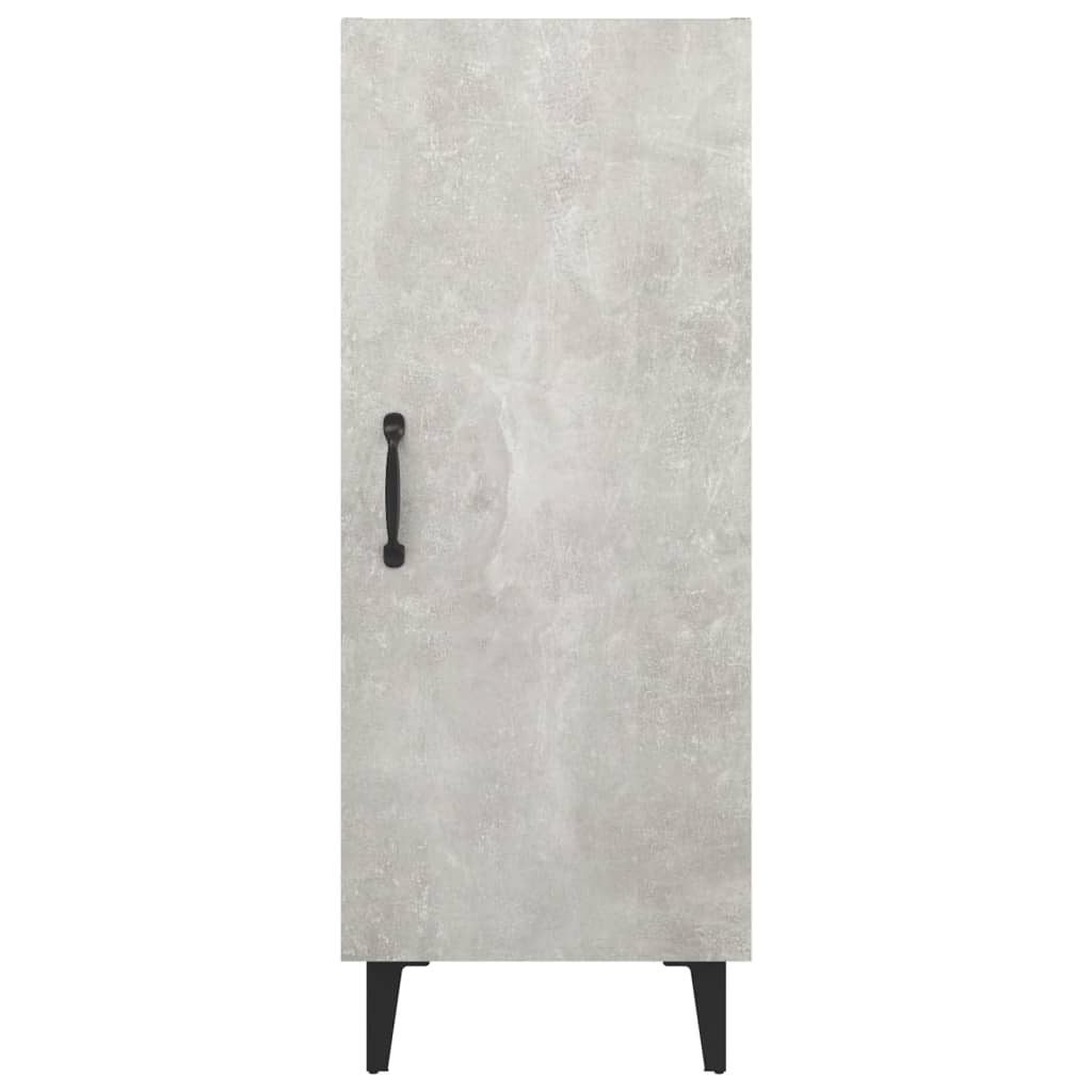 Skjenk betonggrå 34,5x34x90 cm konstruert tre