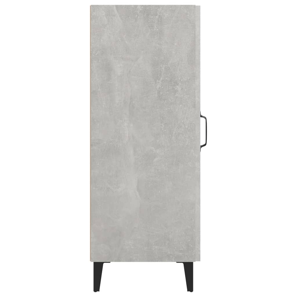 Skjenk betonggrå 34,5x34x90 cm konstruert tre