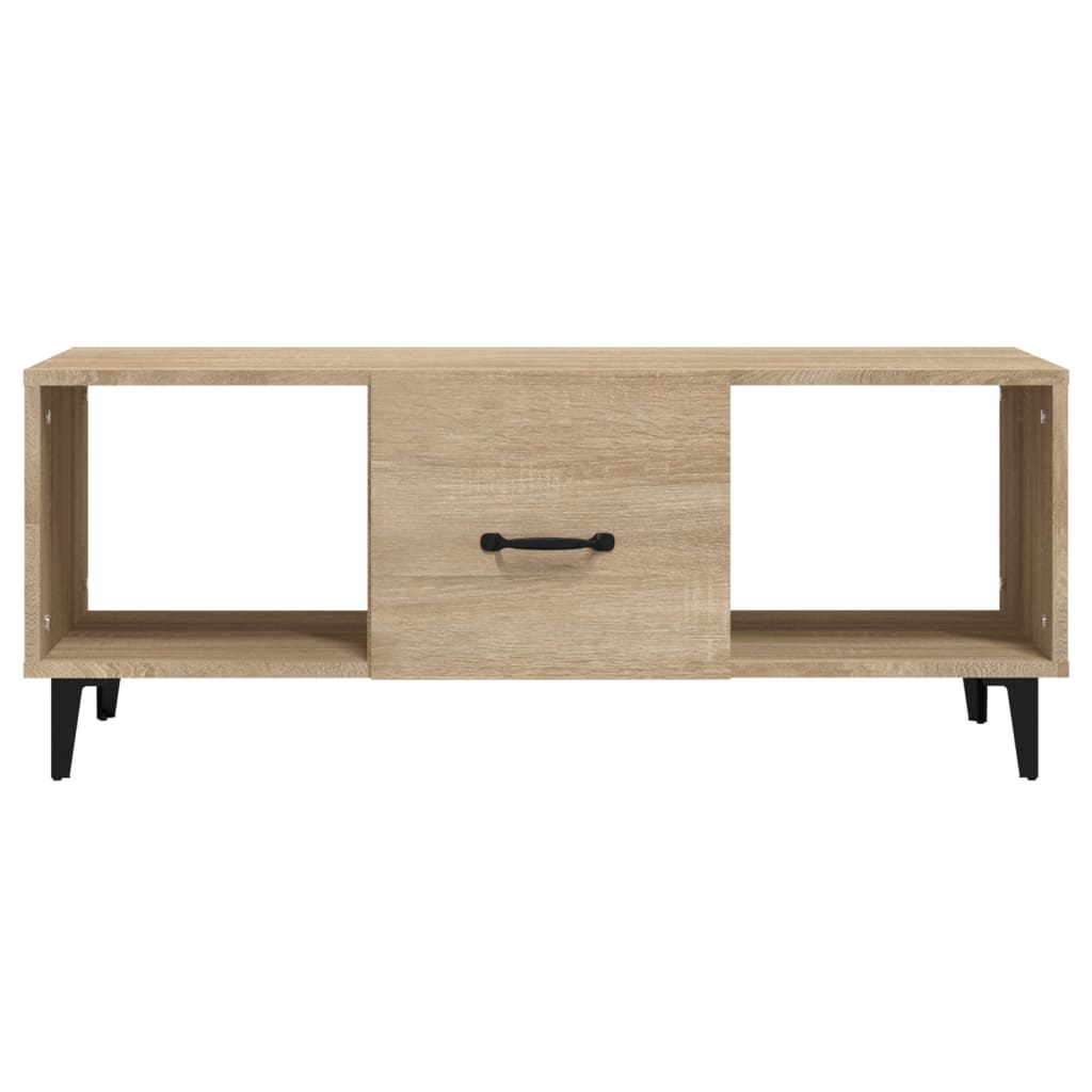Salongbord sonoma eik 102x50x40 cm konstruert tre