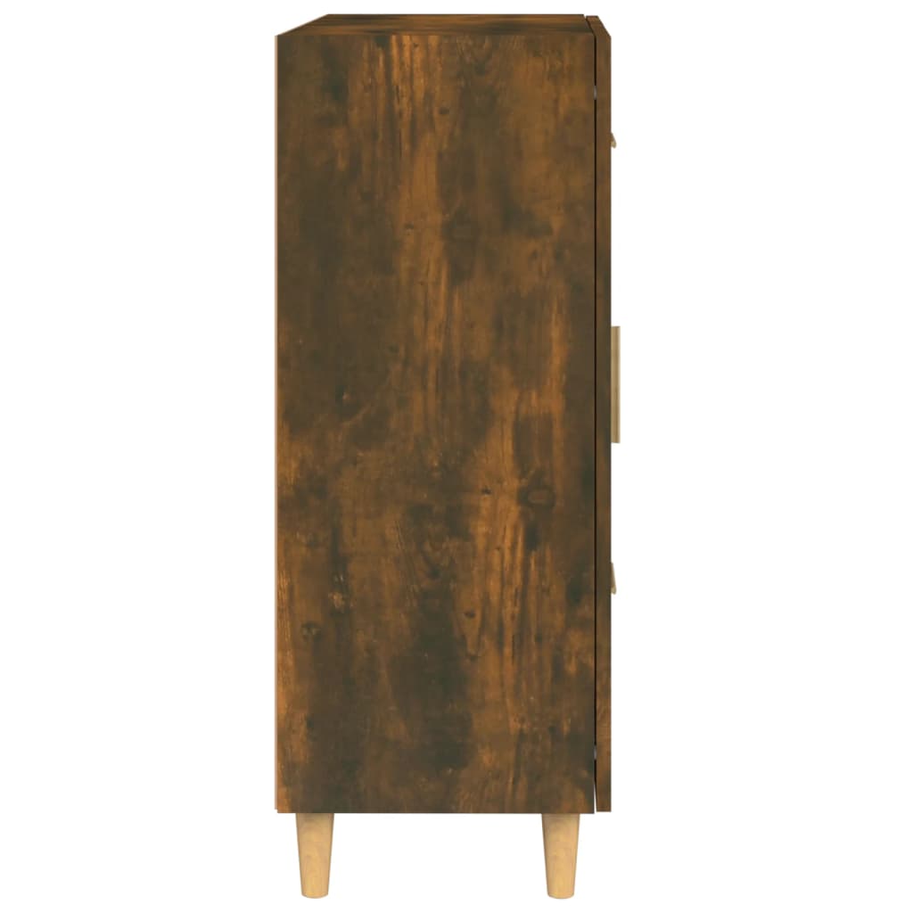 Skjenk røkt eik 69,5x34x90 cm konstruert tre