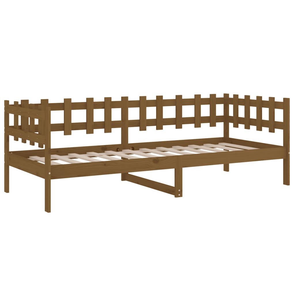 Dagseng honningbrun 90x200 cm heltre furu