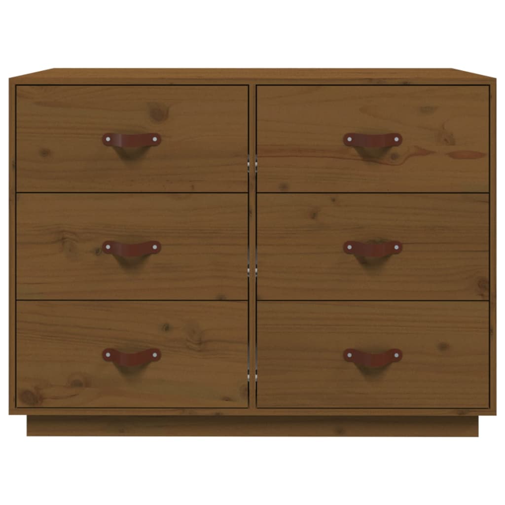 Skjenk honningbrun 100x40x75 cm heltre furu