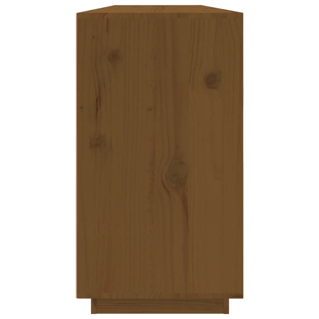 Skjenk honningbrun 100x40x75 cm heltre furu