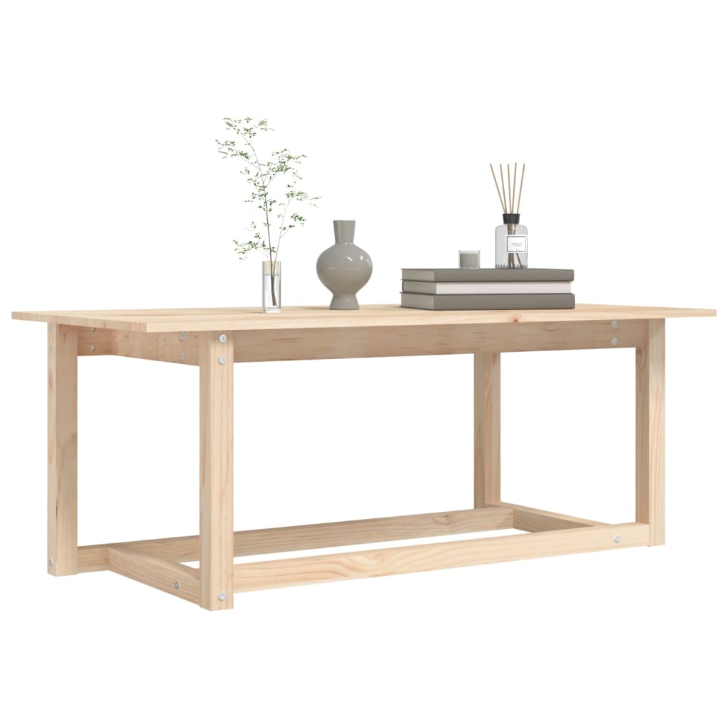 Salongbord 110x55x45 cm heltre furu