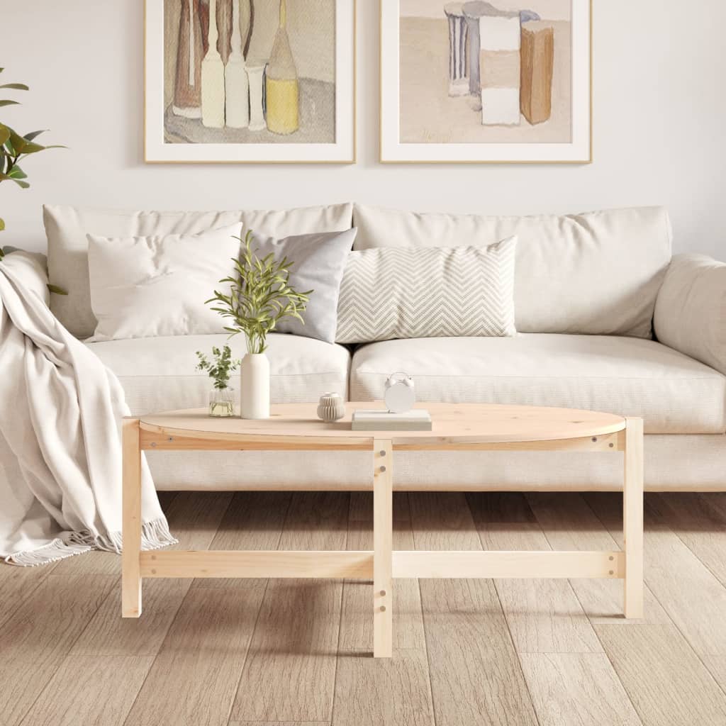 Salongbord 118x63x45 cm heltre furu