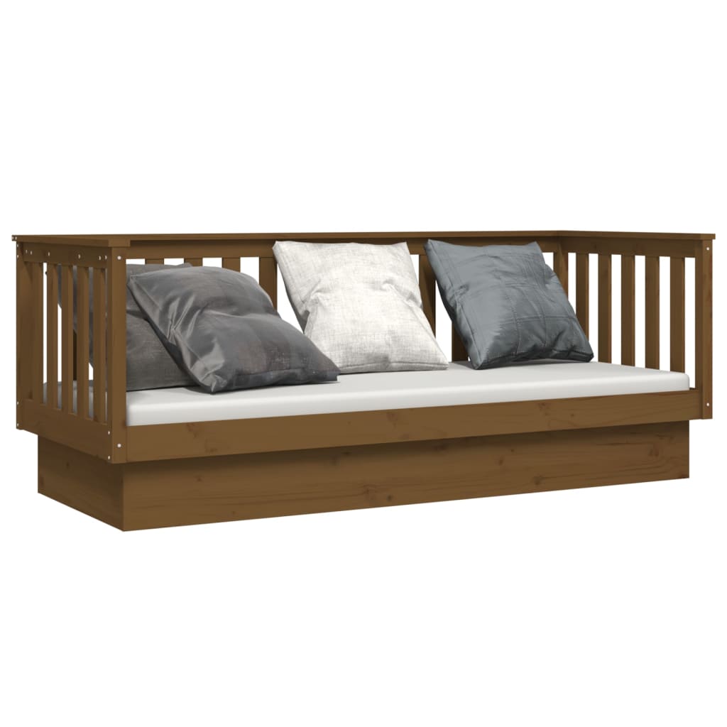 Dagseng honningbrun 75x190 cm heltre furu