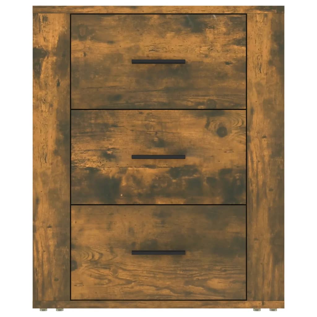 Nattbord røkt eik 50x36x60 cm konstruert tre