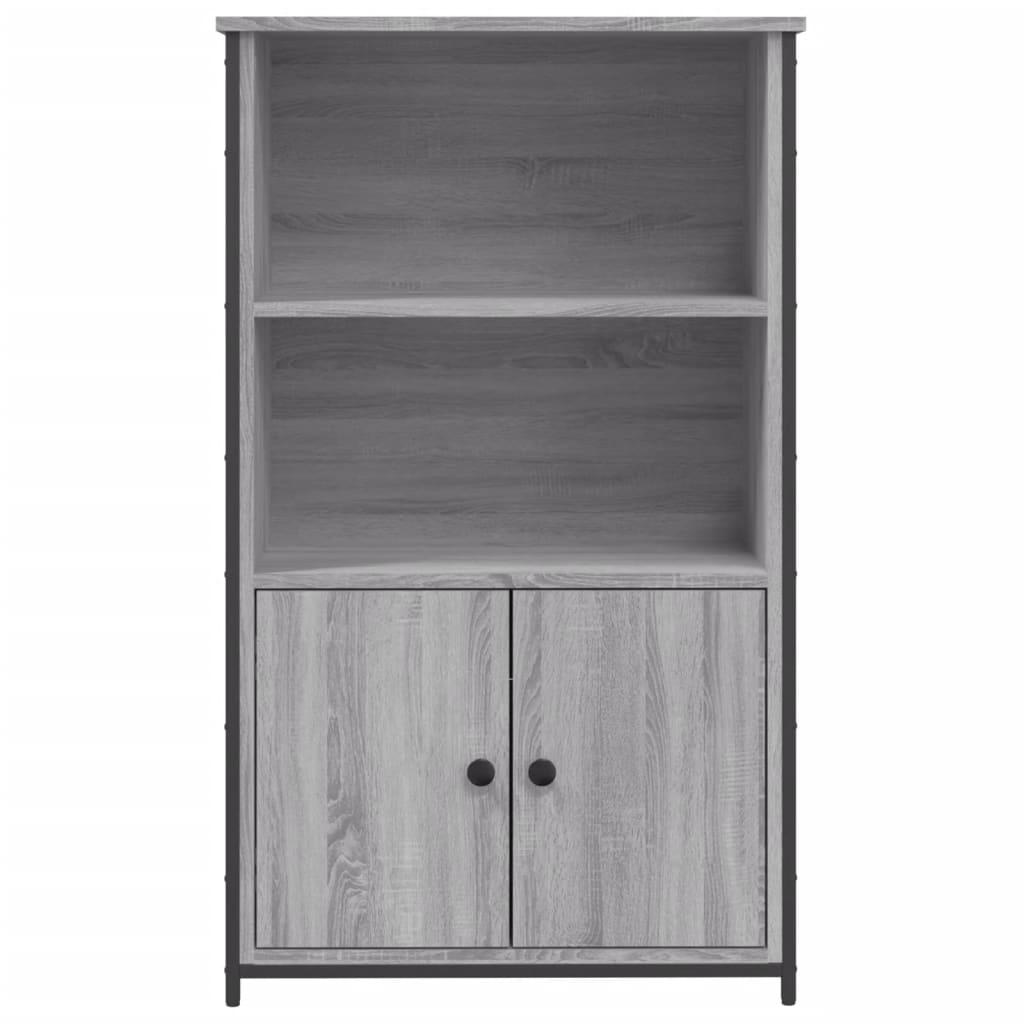 Highboard grå sonoma 62x32x103,5 cm konstruert tre