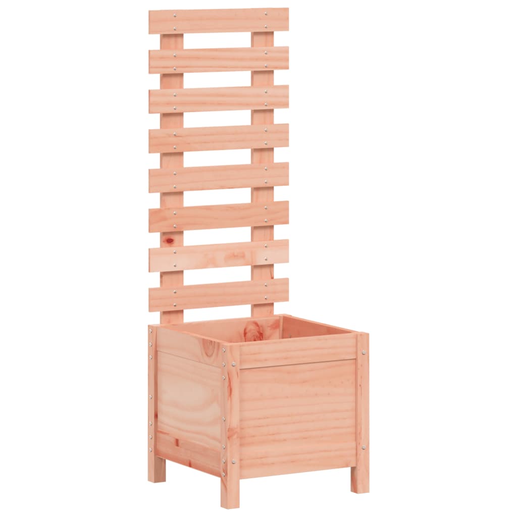 Hageplantekasse med stativ 39x39,5x114 cm heltre douglasgran