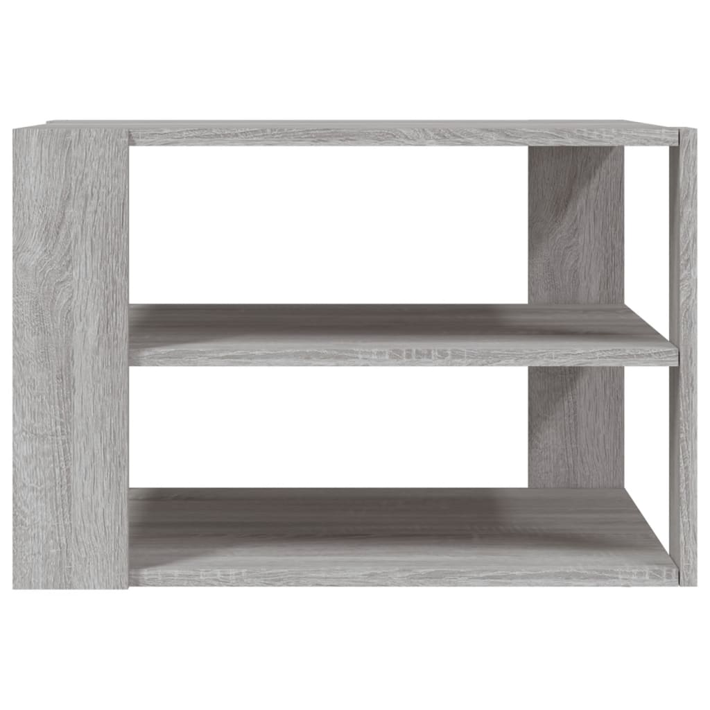 Salongbord grå sonoma 58x58x40 cm konstruert tre