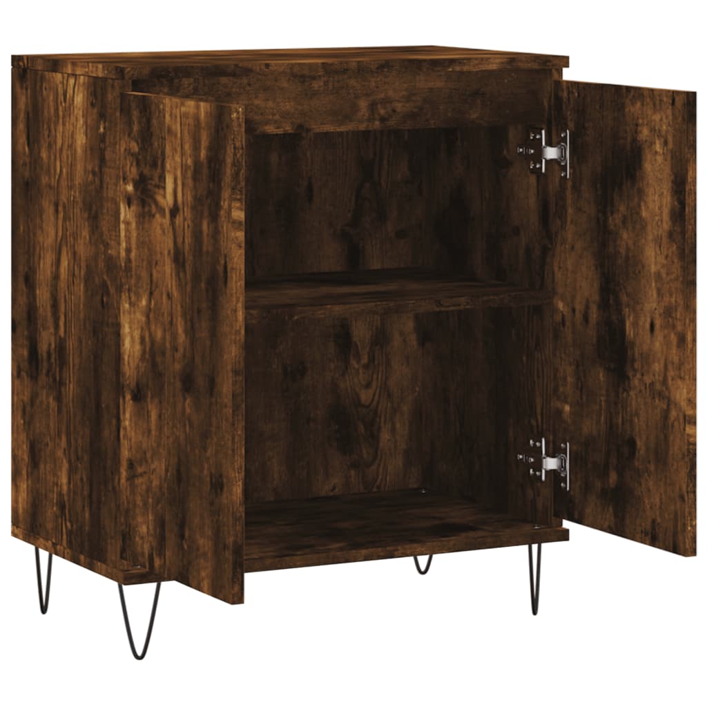 Skjenk røkt eik 60x35x70 cm konstruert tre