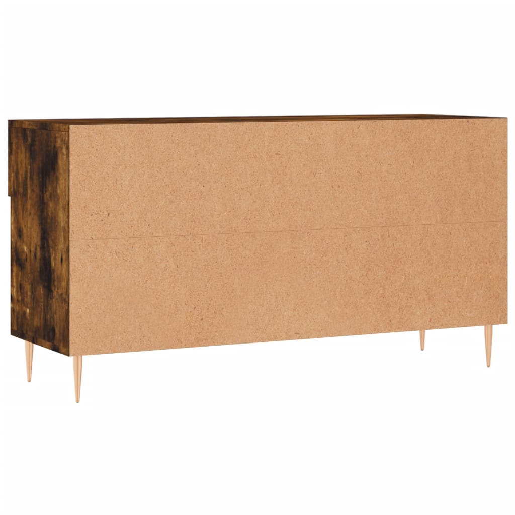 Skobenk røkt eik 102x35x55 cm konstruert tre