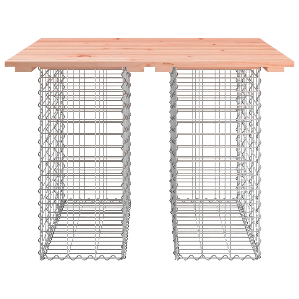 Hagebord gabiondesign 100x102x72 cm heltre Douglas