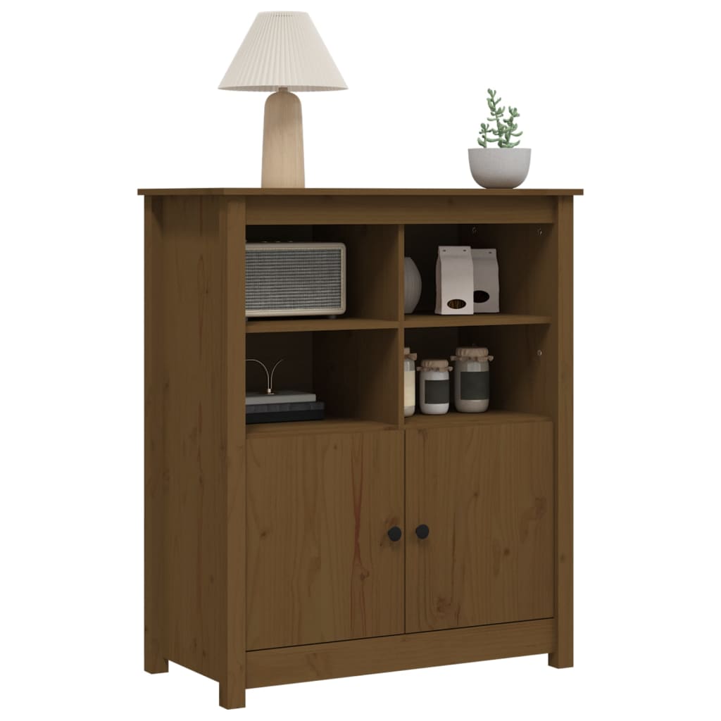 Skjenk honningbrun 83x41,5x100 cm heltre furu