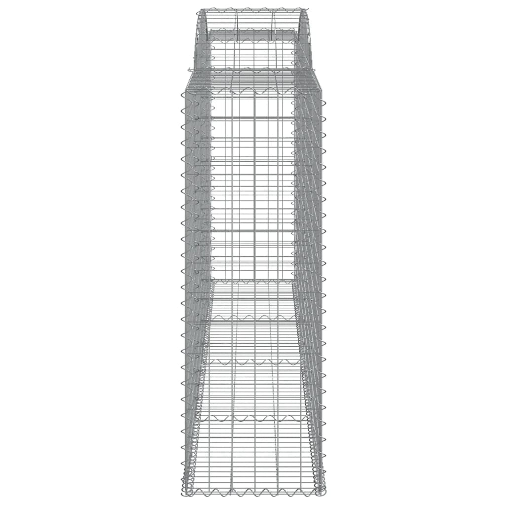 Gabionkurver buede 20 stk 300x50x140/160 cm galvanisert jern