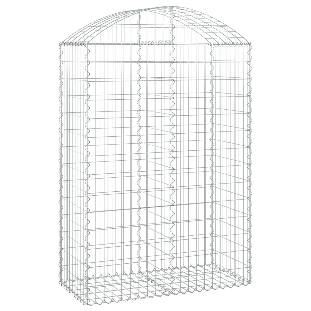 Gabionkurv buet 100x50x140/160 cm galvanisert jern
