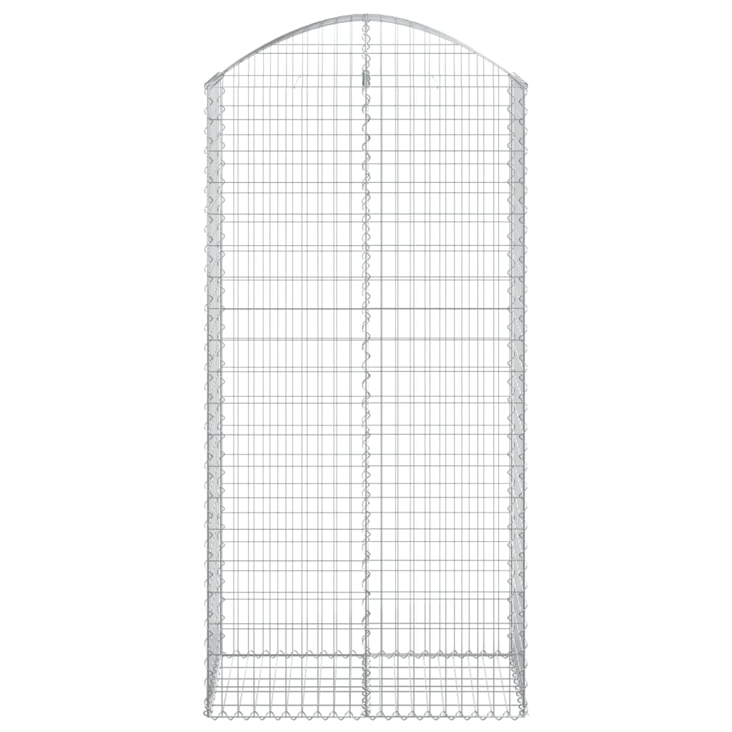 Gabionkurv buet 100x50x200/220 cm galvanisert jern
