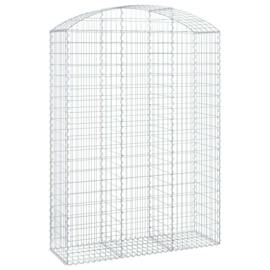 Gabionkurv buet 150x50x200/220 cm galvanisert jern