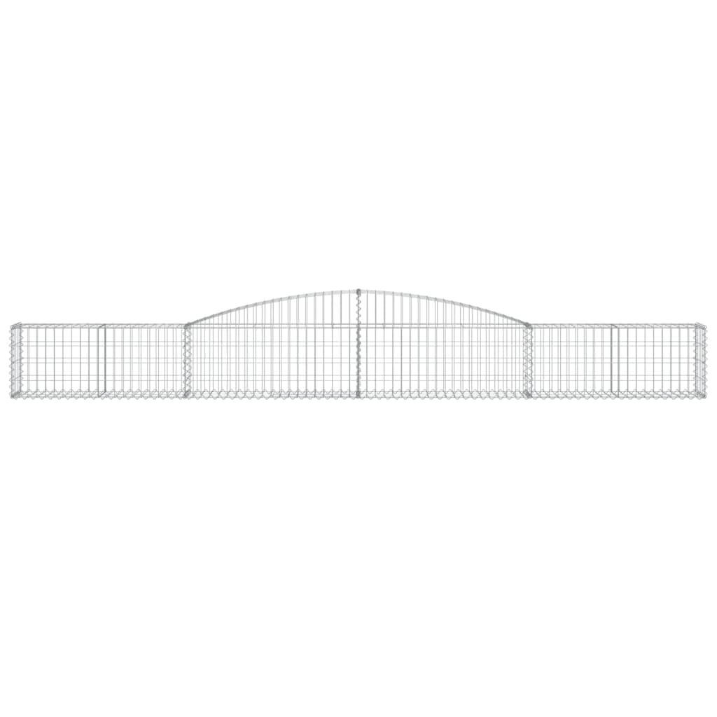 Gabionkurv buet 400x30x40/60 cm galvanisert jern