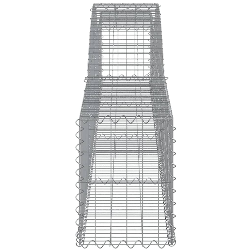 Gabionkurv buet 400x30x40/60 cm galvanisert jern