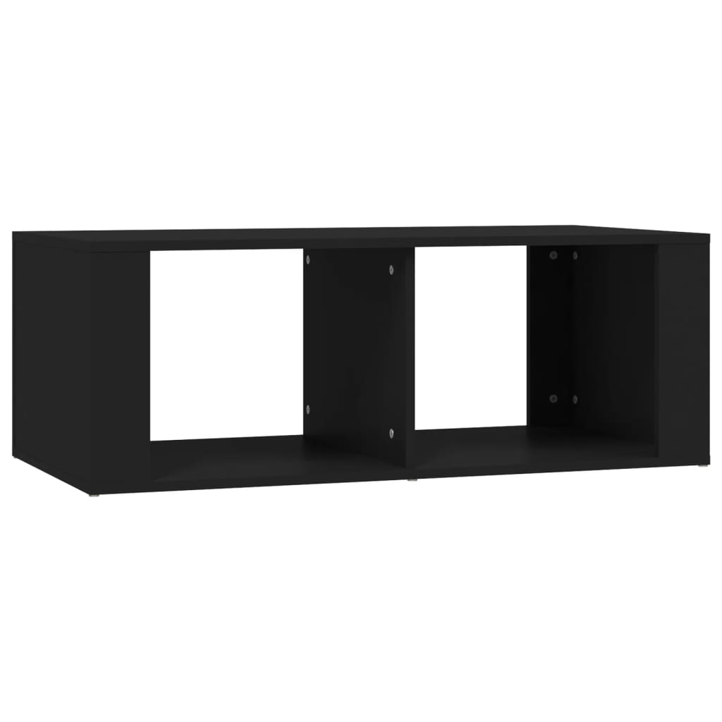 Salongbord svart 100x50x36 cm konstruert tre