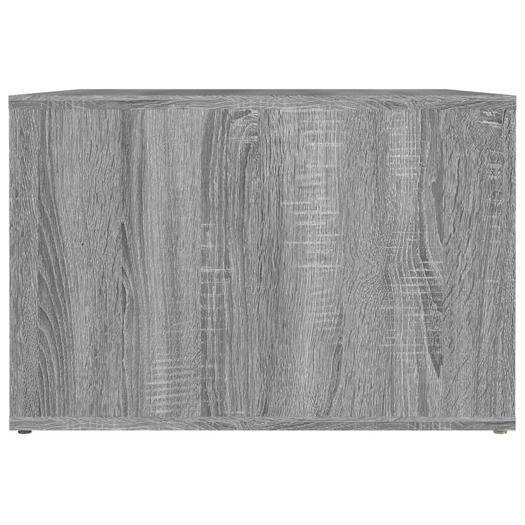 Nattbord grå sonoma 57x55x36 cm konstruert tre