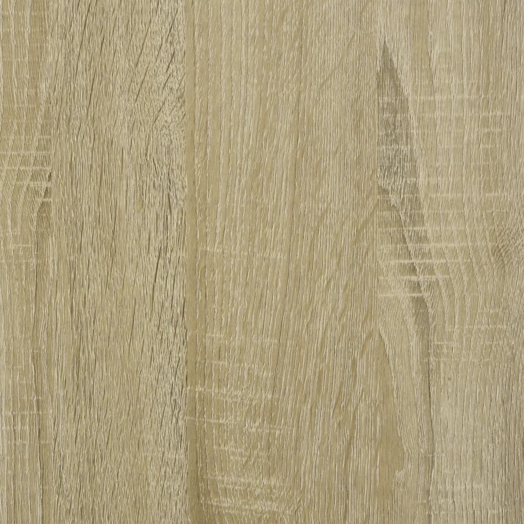 Sidebord 2 stk sonoma eik 50x46x50 cm konstruert tre