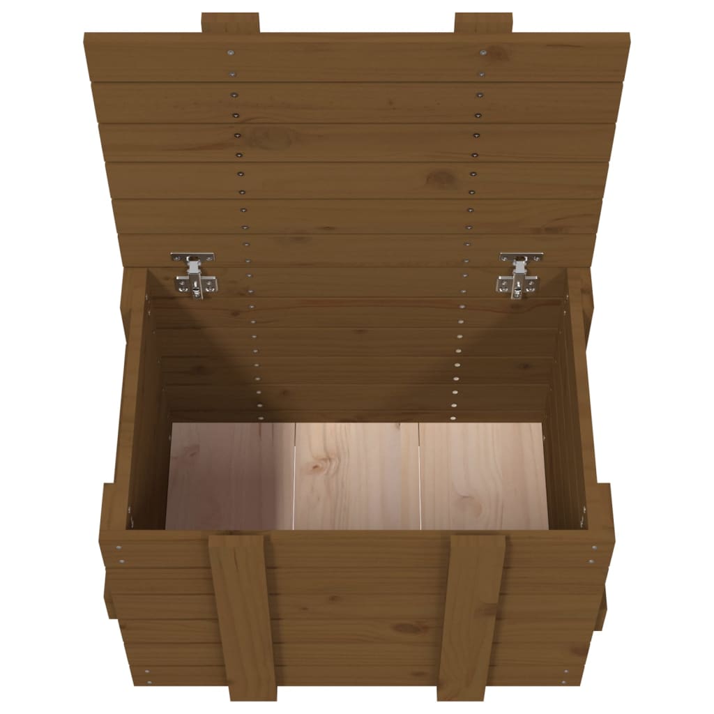 Putekasse honningbrun 58x40,5x42 cm heltre furu
