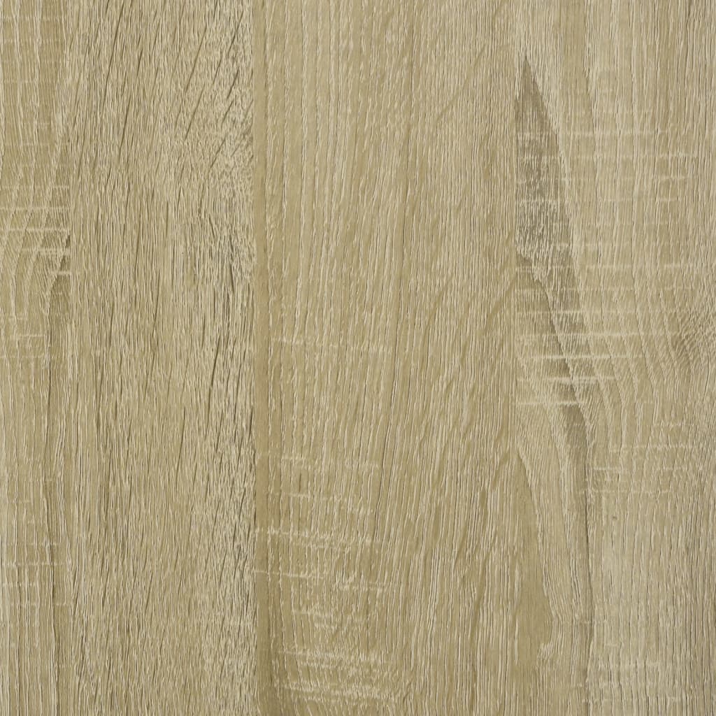 Sidebord 2 stk sonoma eik 40x42x50 cm konstruert tre