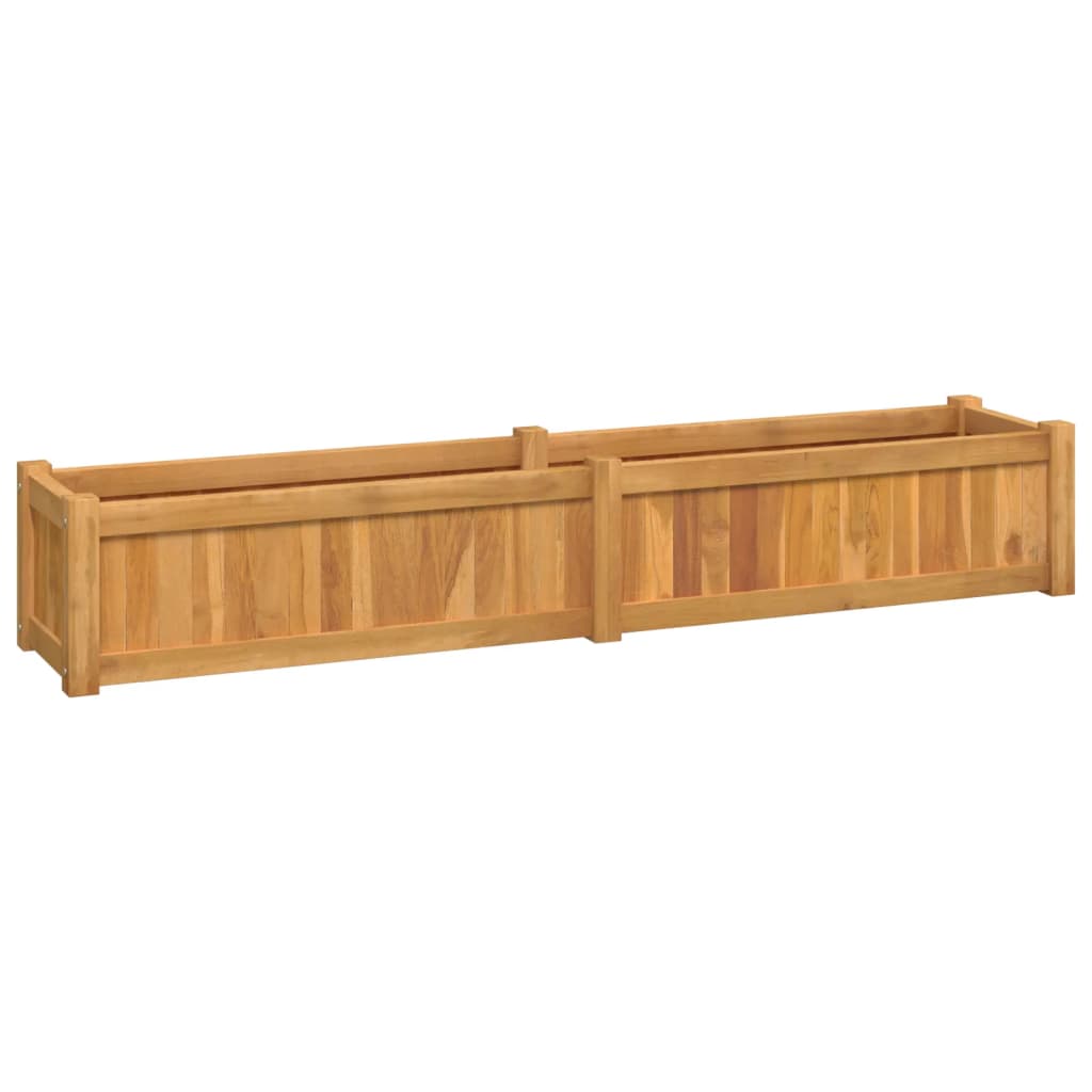 Høybed 150x30x25 cm heltre teak
