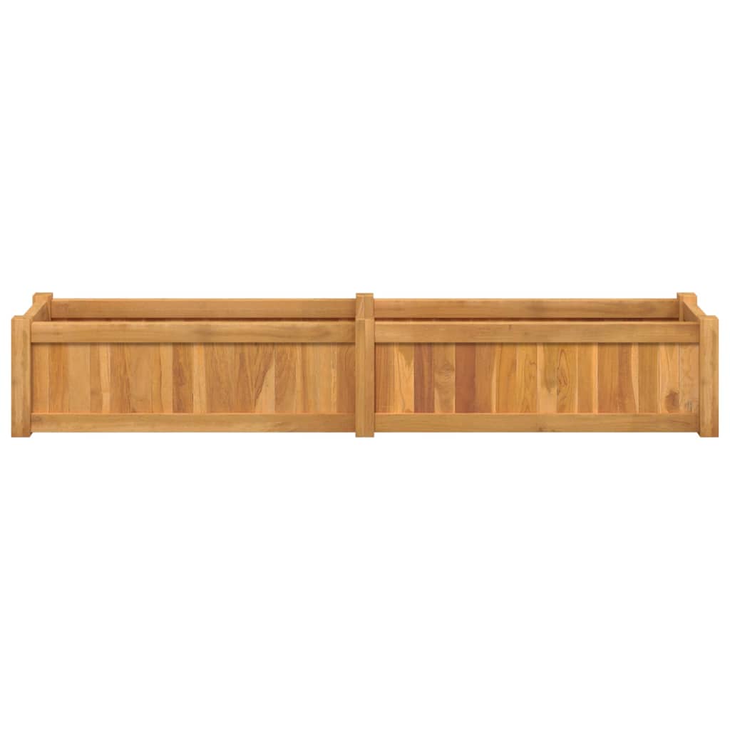Høybed 150x30x25 cm heltre teak