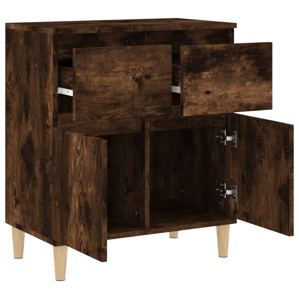Skjenk røkt eik 60x35x70 cm konstruert tre