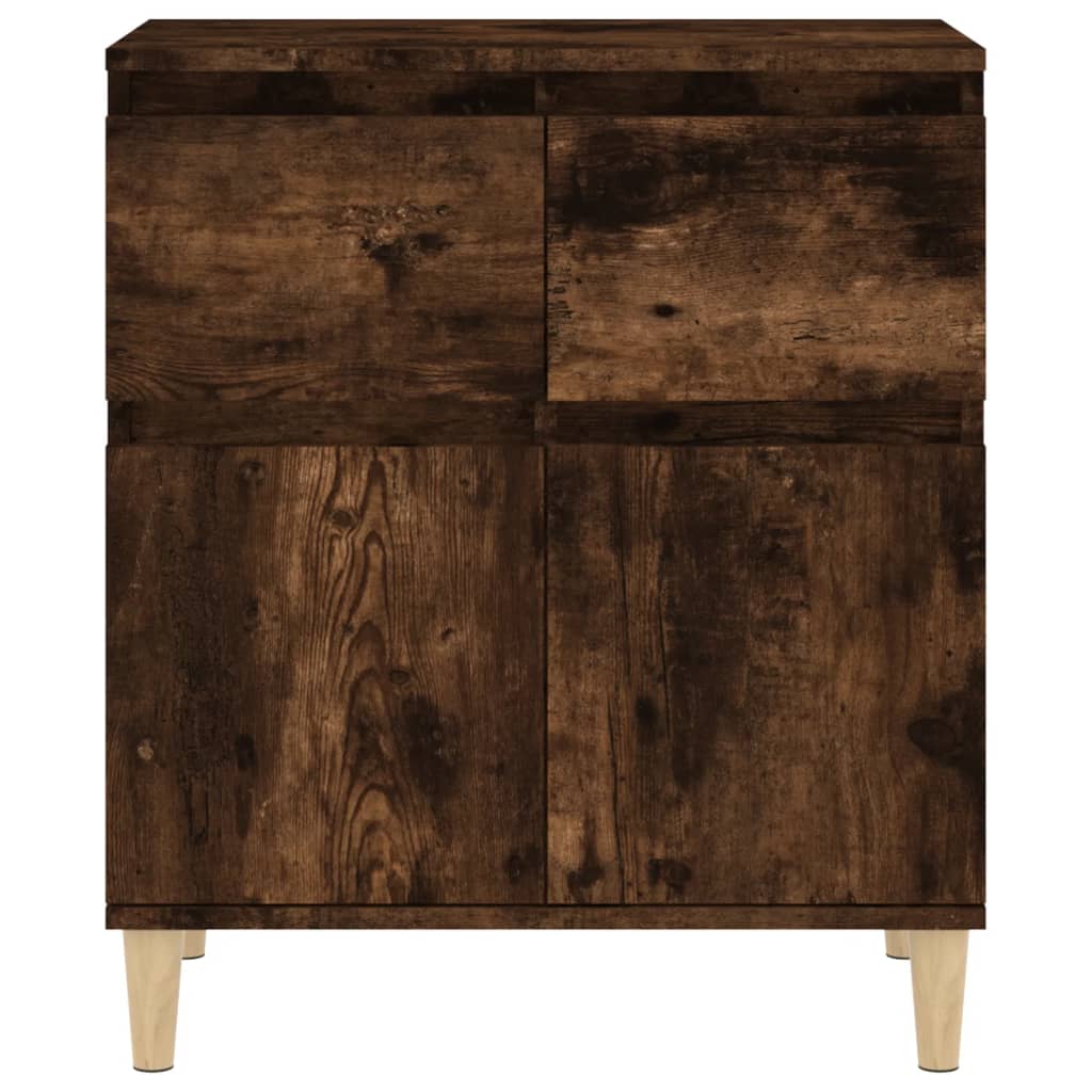 Skjenk røkt eik 60x35x70 cm konstruert tre