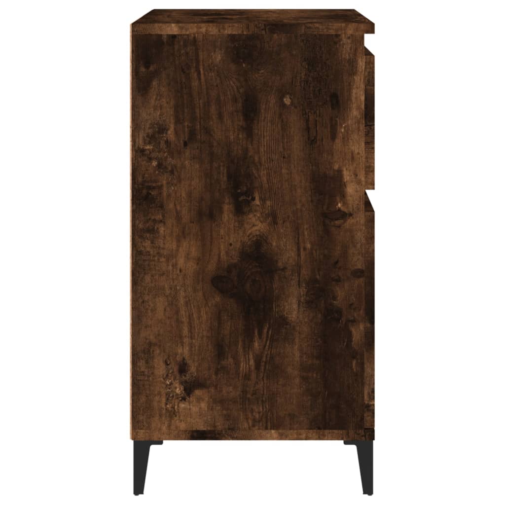 Skjenk røkt eik 60x35x70 cm konstruert tre