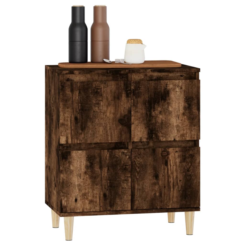 Skjenk røkt eik 60x35x70 cm konstruert tre