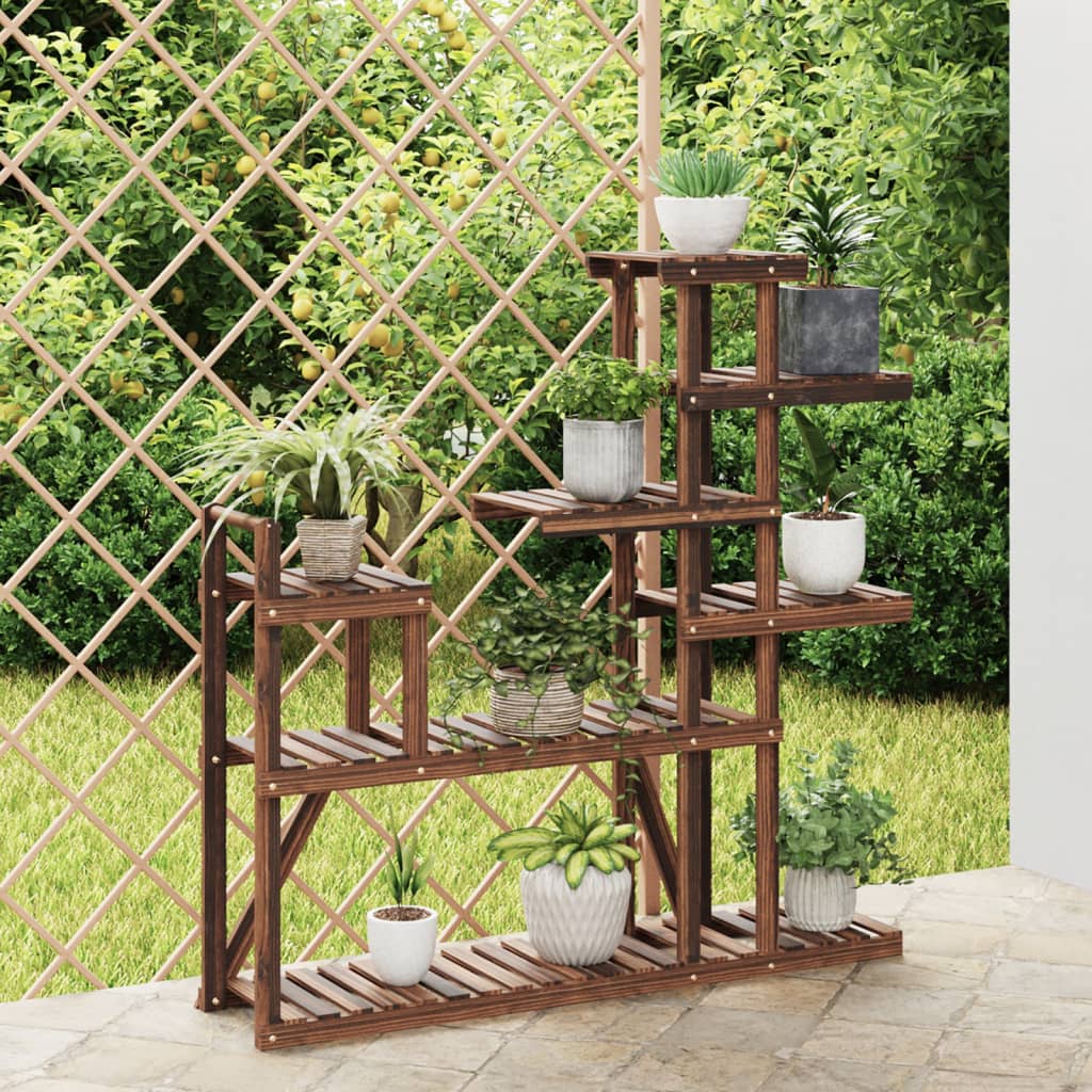 Blomsterstativ 110x25x111 cm heltre gran