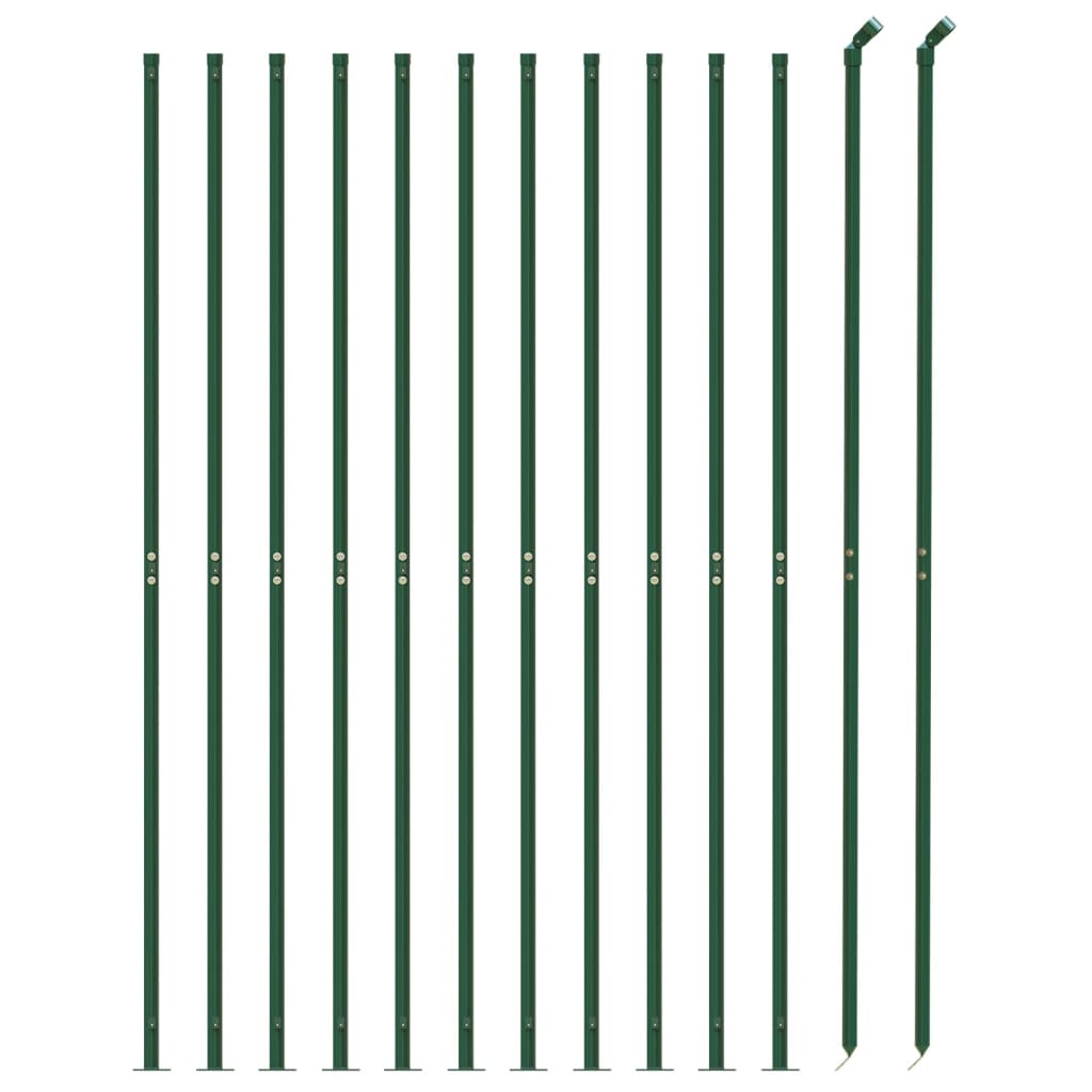 Nettinggjerde med flens grønn 1,1x25 m