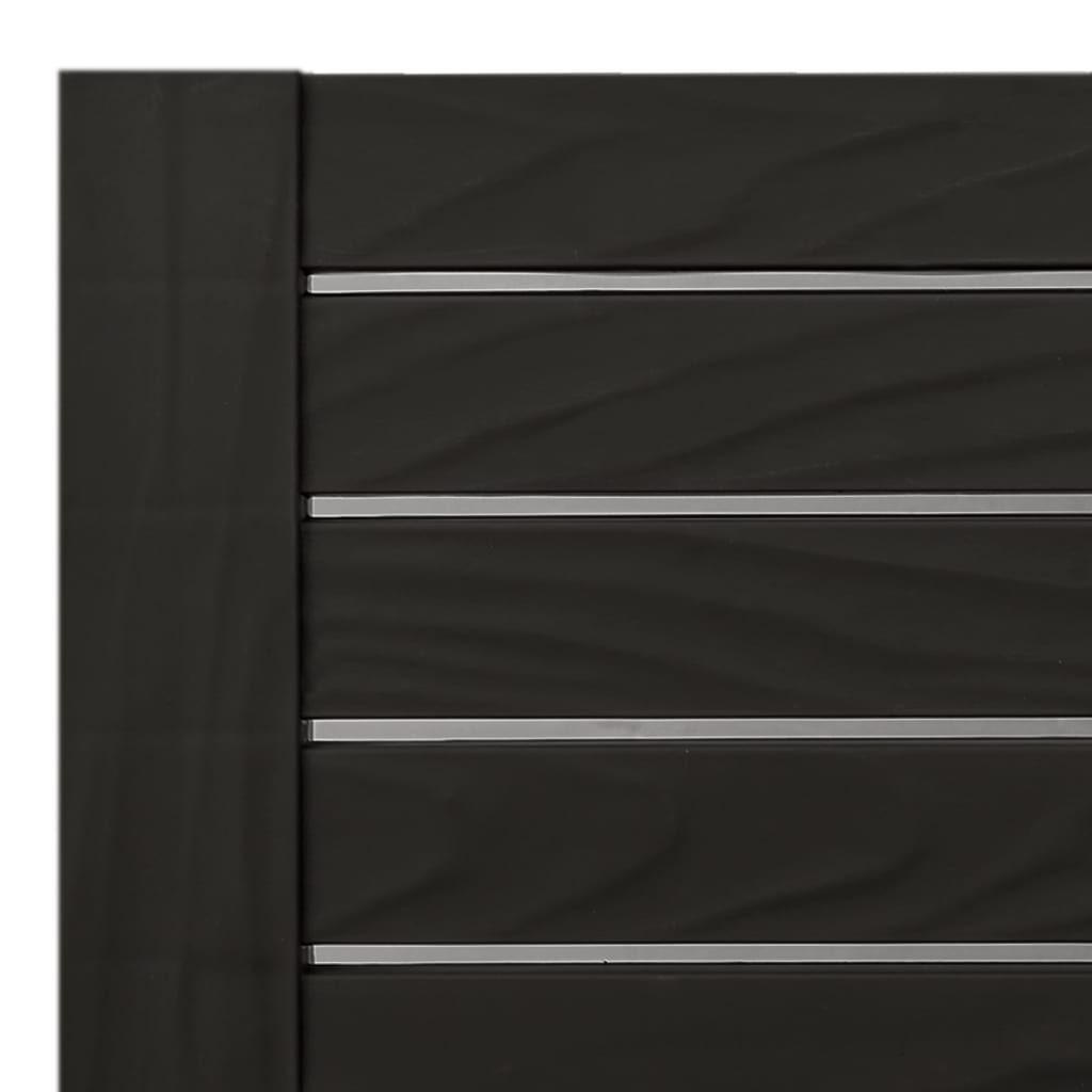 Solseng svart 155x58x83 cm polypropylen