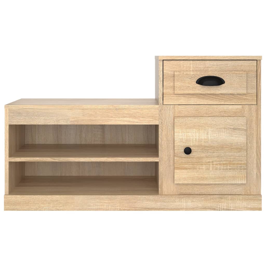 Skoskap sonoma eik 100x42x60 cm konstruert tre