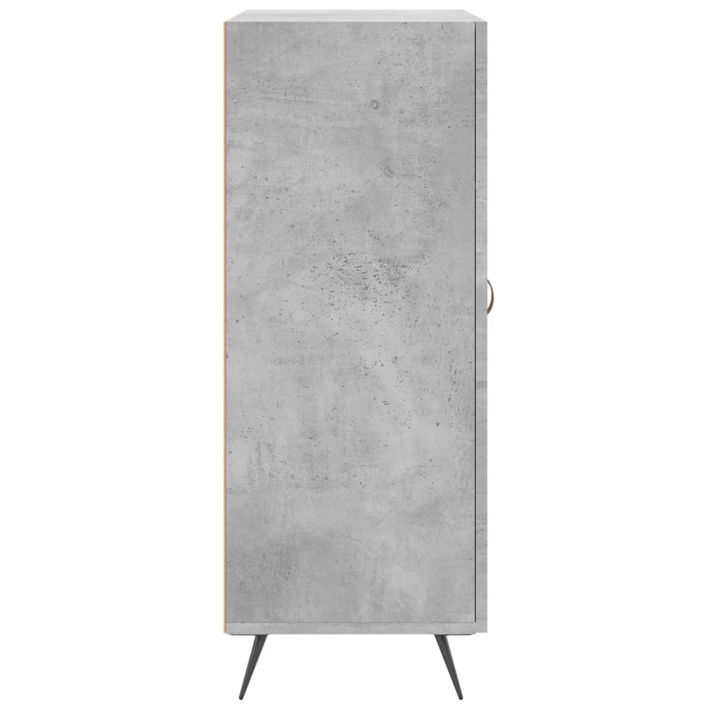 Skjenk betonggrå 69,5x34x90 cm konstruert tre